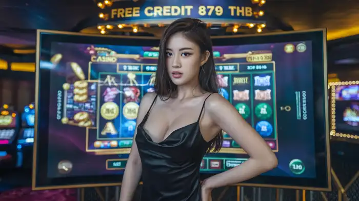 สาวเอเชียสวยกับเกม Fish Hunter